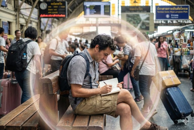 Journaling the Chaos: 5 Minutes of Peace in a Crowded Region