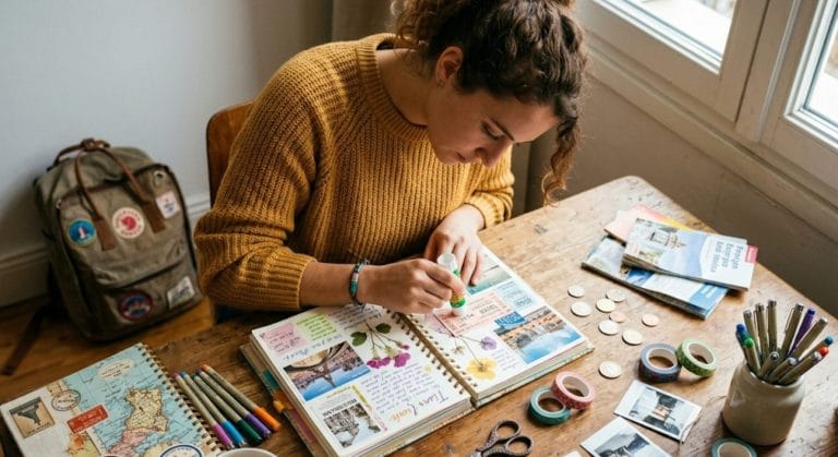 Turning Your Travel Journal Into a Keepsake Book After the Trip