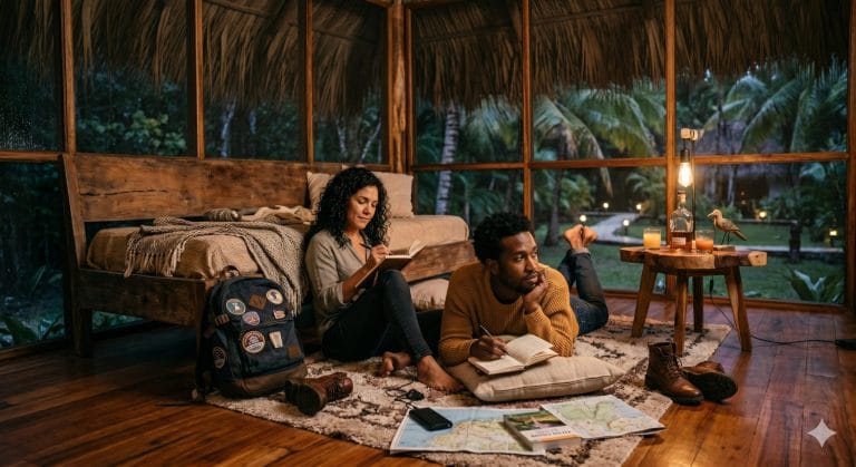 Travel Journaling Exercises for Decompressing After a Day of Sensory Overload